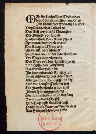 Man fint Haidnischer Weyber drey ...