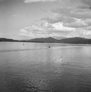 Alpenpanorama vermutlich am Wörthersee