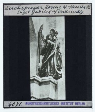 Wiener Neustadt, Stiftskirche (Dominikanerkirche),Luchsperger, Verkündigungsgruppe im Dom von Wiener Neustadt