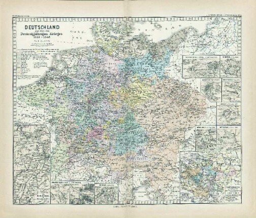 Deutschland zur Zeit des Dreissigjährigen Krieges 1618 - 1648