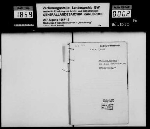Rubel, Sigmund in Berlin-Schöneberg Lagerbuch-Nr. 330 Ladenburg