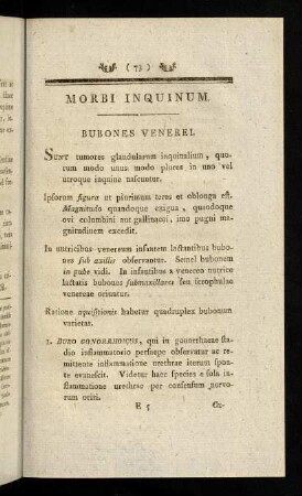 73-95, Morbi Inquinum. Morbi Cutis Venerei. Morbi venerei Oculorum.