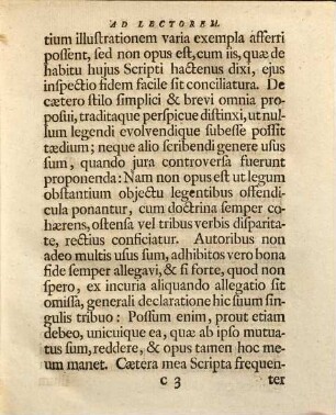 Juris Privati Romano-Germanici : Ex Omnibus suis partibus, puta Jure Civili Ecclesiastico & Feudali, hactenus separari solitis, secundum genuina Jurisprudentiæ Naturalis Fundamenta compositi, à tricis & obsoleto Jure purgati, ex necessario suppleti ac Ordine naturali planoque, adjectis etiam Summariis Capitum & Rerum Indice, Statui Reipublicæ Germanicæ attemperati. Libri Duodecim Quibus Jurisprudentia Privata Germanica Usui Scholarum Et Vitæ Civilis Propius Aptatur