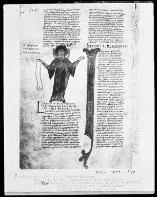 Lateinische Riesenbibel — Königin Esther, Folio 92verso
