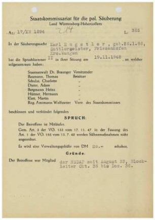 Engstler, Karl