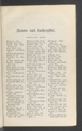 Namen- und Sachregister
