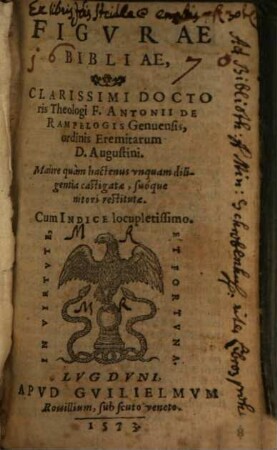 Antonii de Rampelogis Figurae bibliae