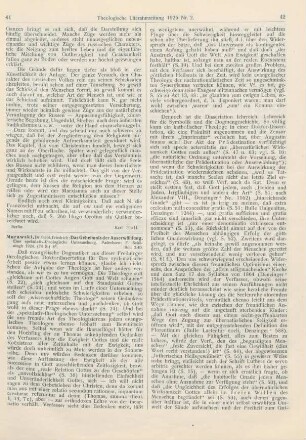 41-43 [Rezension] Murawski, Friedrich, Das Geheimnis der Auserwählung