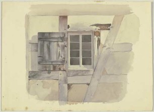 Fenster eines Fachwerkhauses