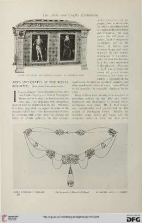 70: Arts and crafts at the Royal Academy, [4]