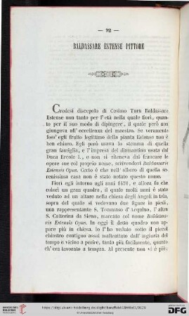 Baldassare Estense pittore