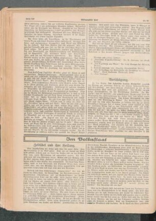 Zeitübel und ihre Heilung : [Im Volksstaat]
