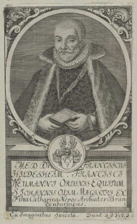 Bildnis des Franciscus Hildesheim