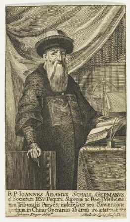 Bildnis des Ioannes Adamvs Schall