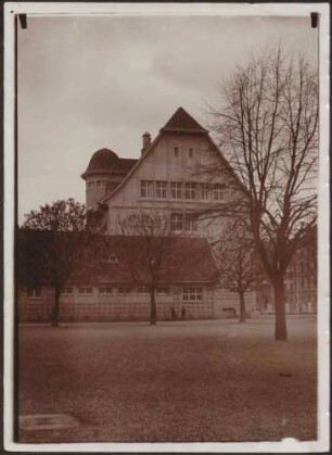 Seitenansicht, gartenseitig.