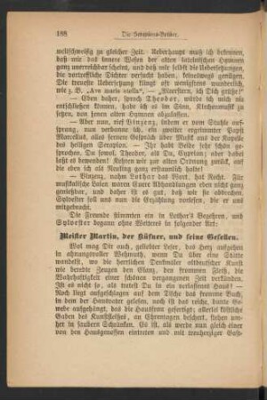 Meister Martin, der Küfner, und seine Gesellen