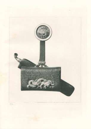 [Pouch and pipe-case. (Tobacco, &c., No. 12)]