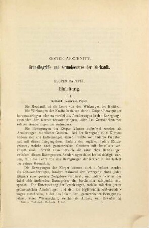 Lehrbuch der technischen Mechanik : August Ritter
