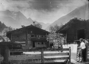 Österreich, Alpen : Österreich. Bauernhof