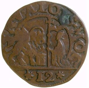 Münze, Soldo, 1700 - 1709