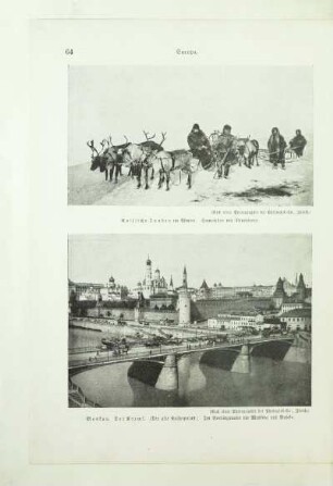 Russische Tundra im Winter