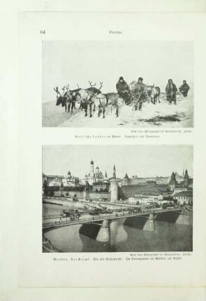 Russische Tundra im Winter