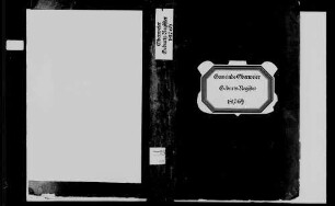 Oberweier, katholische Gemeinde: Geburtenbuch 1817-1869
