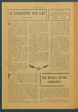 Em busca d'uma herança