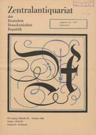 Nr. 1043: Anglistik