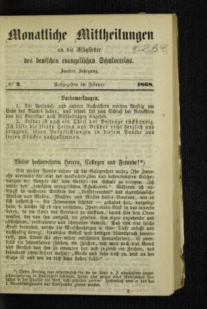 Meine hochverehrten Herren, Collegen und Freunde!