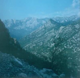 Kroatien. Nationalpark Paklenica. Berglandschaft