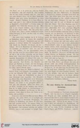 Der neue Katalog der Suermondt'schen Sammlung, [2]