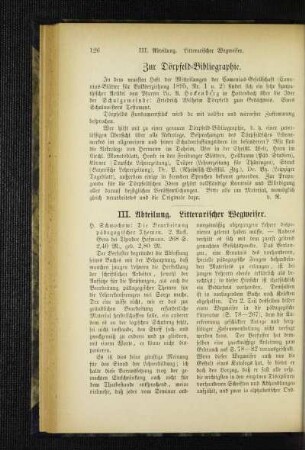 Litterarischer Wegweiser
