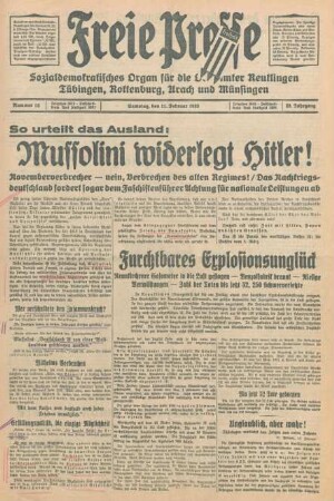 Freie Presse 1933 (Nr. 35)