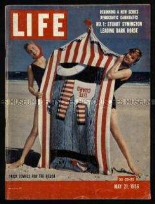Amerikanische Zeitschrift "Life". 40/41. Volume 1956