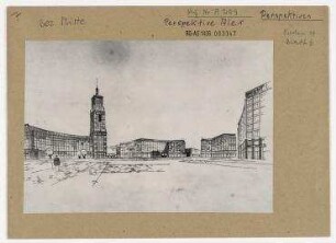 Schaubild. Berlin, Mitte, Alexanderplatz