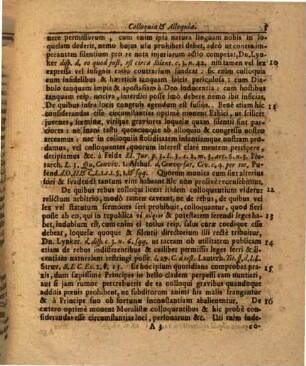 De Eo Quod Justum Est Circa Colloquia Et Alloquia
