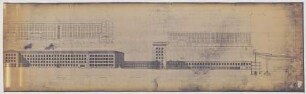Flughafen Tempelhof - Ansichten D1 und H1 lang