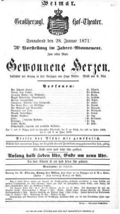 Gewonnene Herzen