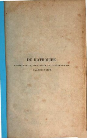 De Katholiek. 51. 1867