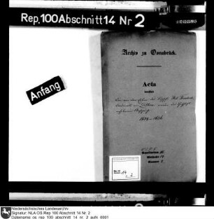 Ansprüche der Erben Bischof Eitel Friedrichs von Hohenzollern
