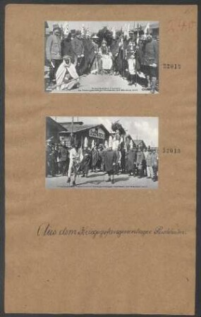 Kriegsgefangenenlager Puchheim (Französischer Karneval 1916)