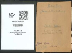 Eingabe von Gemeinden, u.a. Wetten, wegen der Dienstfuhren
