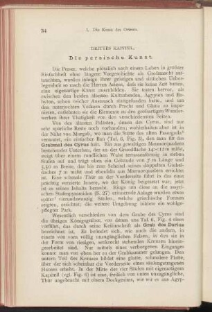 Drittes Kapitel. Die persische Kunst.