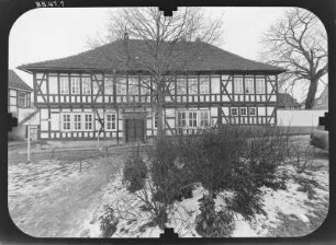 Nordhausen, Barfüßerstraße. Wohnhaus. Straßenfront