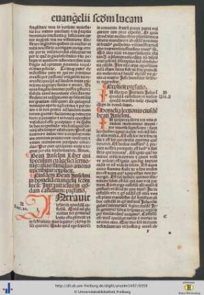 Homelia evangelii secundum lucam.