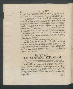 Caput XIV. De Syntaxi Syrorum.