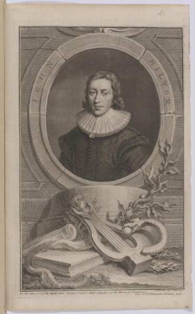 Bildnis des John Milton