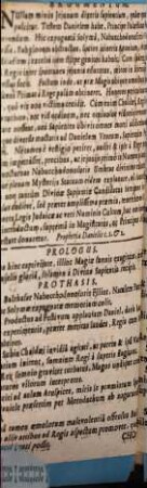 Daniel divinae Sapientiae candidatus : in Scenam productus a Rhetorica Neoburgensi M. Februario a. 1709