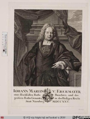 Bildnis Johann Martin (von) Ebermayr